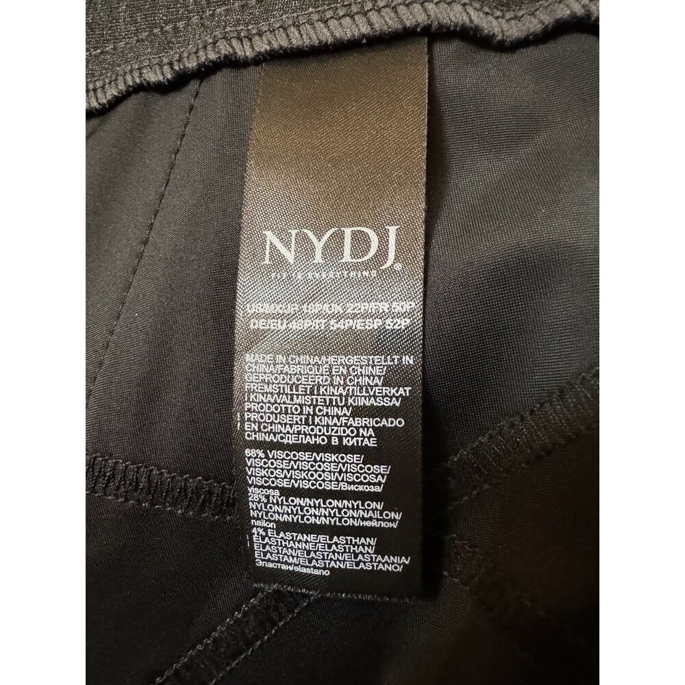 NYDJ Sculpt-Her Classic Trousers Womens Size 18P Charcoal Heathered (new) - Picture 7 of 8